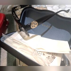 Gucci Black Sunglasses with Case